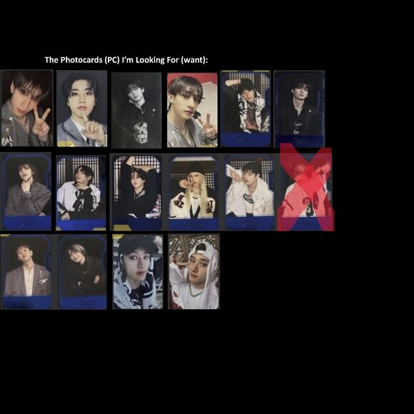 Stray Kids HOP Photocards (TRADE ONLY) KPOP - Picture 1 of 7